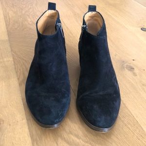 J crew suede booties